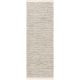 Wool Runner Rocco Beige/Black 70x200 cm