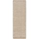 Wool Rug Rocco Taupe 80x250 cm