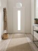 Wool Rug Rocco Taupe 80x250 cm