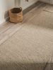 Wool Rug Rocco Taupe 80x250 cm