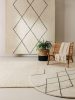 Gyapjú szőnyeg Berber krém 120x170 cm