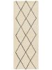 Wool Runner Berber Cream 70x200 cm