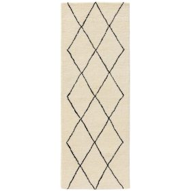 Wool Runner Berber Cream 70x200 cm