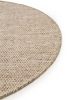 Gyapjú szőnyeg Rocco Taupe ¸ 100 cm kerek