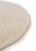 Kerek gyapjú szőnyeg Berber krém ¸ 150 cm kerek