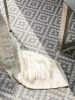 In- & Outdoor Rug Metro Blue 15x15 cm Sample