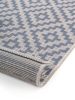In- & Outdoor Rug Metro Blue 15x15 cm Sample