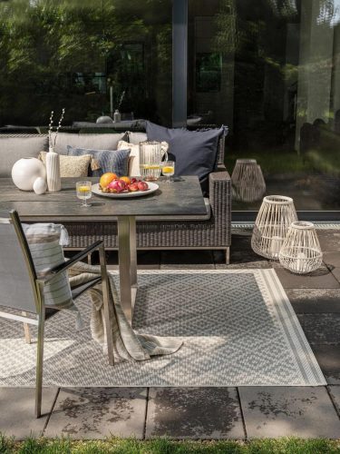 In- & Outdoor Rug Metro Grey 200x290 cm