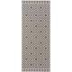 In- & Outdoor Rug Metro Black/White 80x200 cm
