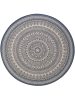 Kül- és Beltéri szőnyeg Metro Blue ø 120 cm round