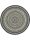 In- & Outdoor Rug Metro Black/White ø 120 cm round
