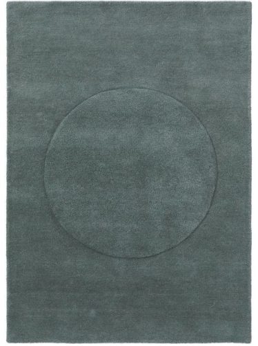Kerek gyapjú szőnyeg Bent Green 120x170 cm