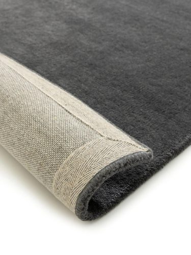 Wool Rug Bent Charcoal 160x230 cm