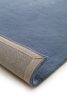 Wool Rug Bent Blue 160x230 cm