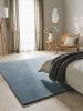 Wool Rug Bent Blue 200x300 cm