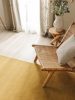 Wool Rug Bent Yellow 200x300 cm