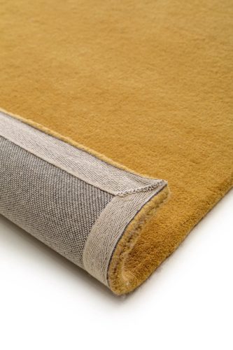 Wool Rug Bent Yellow 200x300 cm