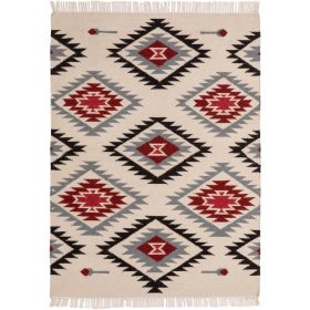 Hand Woven Kilim Zohra Beige 70x140 cm