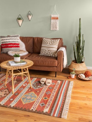 Hand Woven Kilim Zohra Multicolour/Red 160x230 cm