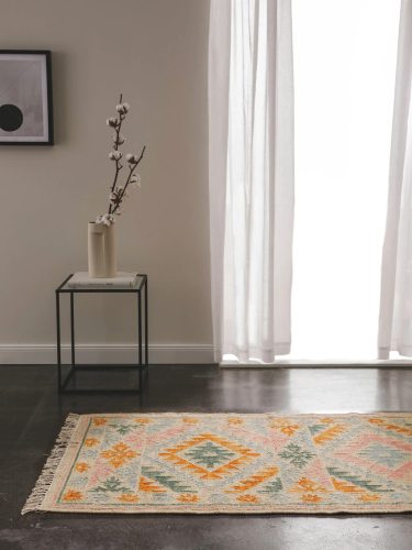 Hand Woven Kilim Zohra Multicolour/Beige 80x200 cm