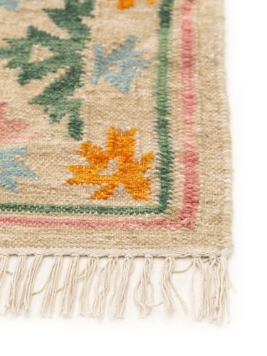 Hand Woven Kilim Zohra Multicolour/Beige 80x200 cm