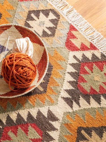 Hand Woven Kilim Zohra Multicolour 120x170 cm