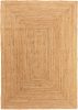Jute Rug Jutta Light Brown 80x150 cm