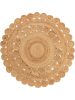Jute Rug Jutta Light Brown ø 120 cm round
