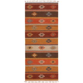 Hand Woven Kilim Zohra Multicolour 80x200 cm
