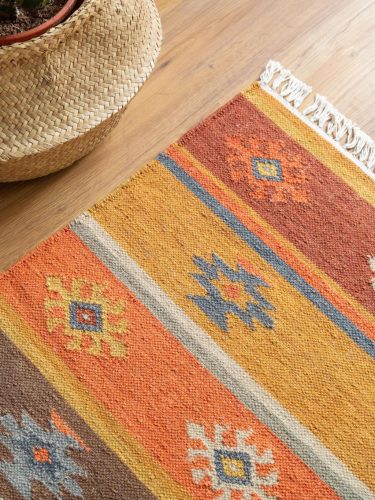 Hand Woven Kilim Zohra Multicolour 80x200 cm