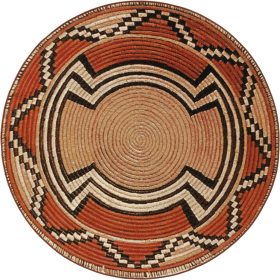 In- & Outdoor Rug Artis Beige/Copper ø 160 cm round