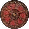 In- & Outdoor Round Rug Artis Red ø 160 cm round
