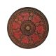 Kül- és beltéri kör alakú szőnyeg Artis Red o