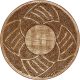 In- & Outdoor Round Rug Artis Gold ø 160 cm round
