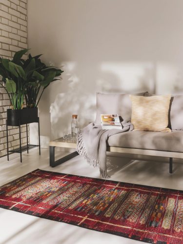 In- & Outdoor Rug Artis Multicolour/Red 80x250 cm