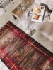 In- & Outdoor Rug Artis Multicolour/Red 80x250 cm