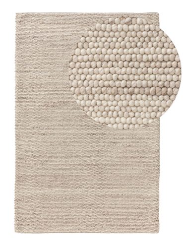 Gyapjúszőnyeg Beads Beige 15x15 cm Mintadarab