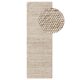 Wool futószőnyeg Beads Beige 80x250 cm