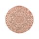 In- & Outdoor Rug Cleo Orange ø 120 cm round