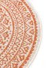 In- & Outdoor Rug Cleo Orange ø 120 cm round