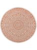 In- & Outdoor Rug Cleo Orange ø 150 cm round