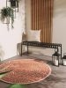In- & Outdoor Rug Cleo Orange ø 150 cm round
