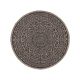 In- & Outdoor Round Rug Cleo Beige/Brown ø 120 cm round