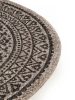 In- & Outdoor Round Rug Cleo Beige/Brown ø 150 cm round