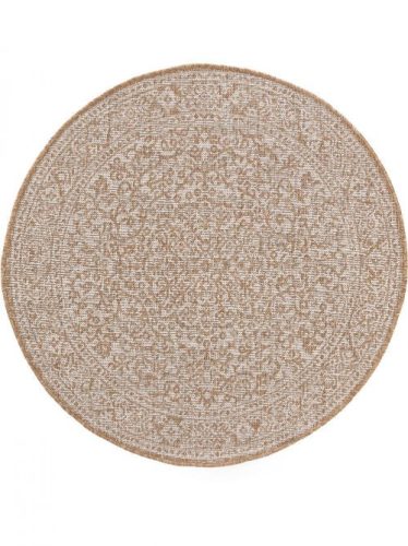 Kül- és beltéri kör alakú szőnyeg Cleo Cream/Beige o