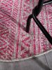 Kül- és beltéri kör alakú szőnyeg Cleo Pink o