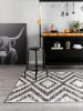 In- & Outdoor Rug Cleo White/Black 200x290 cm