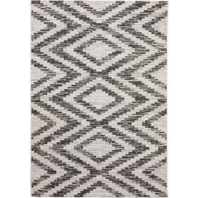 In- & Outdoor Rug Cleo White/Black 80x150 cm