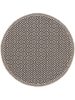 In- & Outdoor Round Rug Cleo White/Black ø 150 cm round