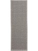 In- & Outdoor Runner Cleo White/Black 80x240 cm